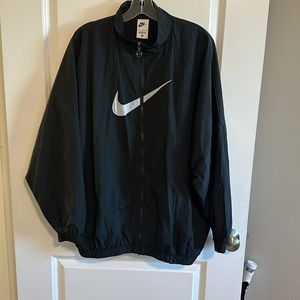 Black Nike Swoosh Jacket Size Large